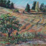 "Farmscape" 9X12 Pastel $200