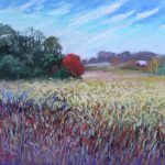 Kaye's Field Sharon Sunday Pastel 12x9 NFS